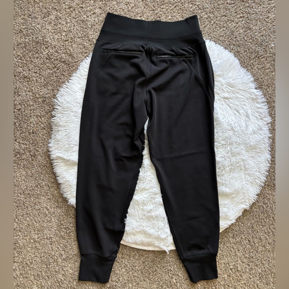 Athleta Venice Jogger Pants Black‎ Zipped Pockets Womens Size Small